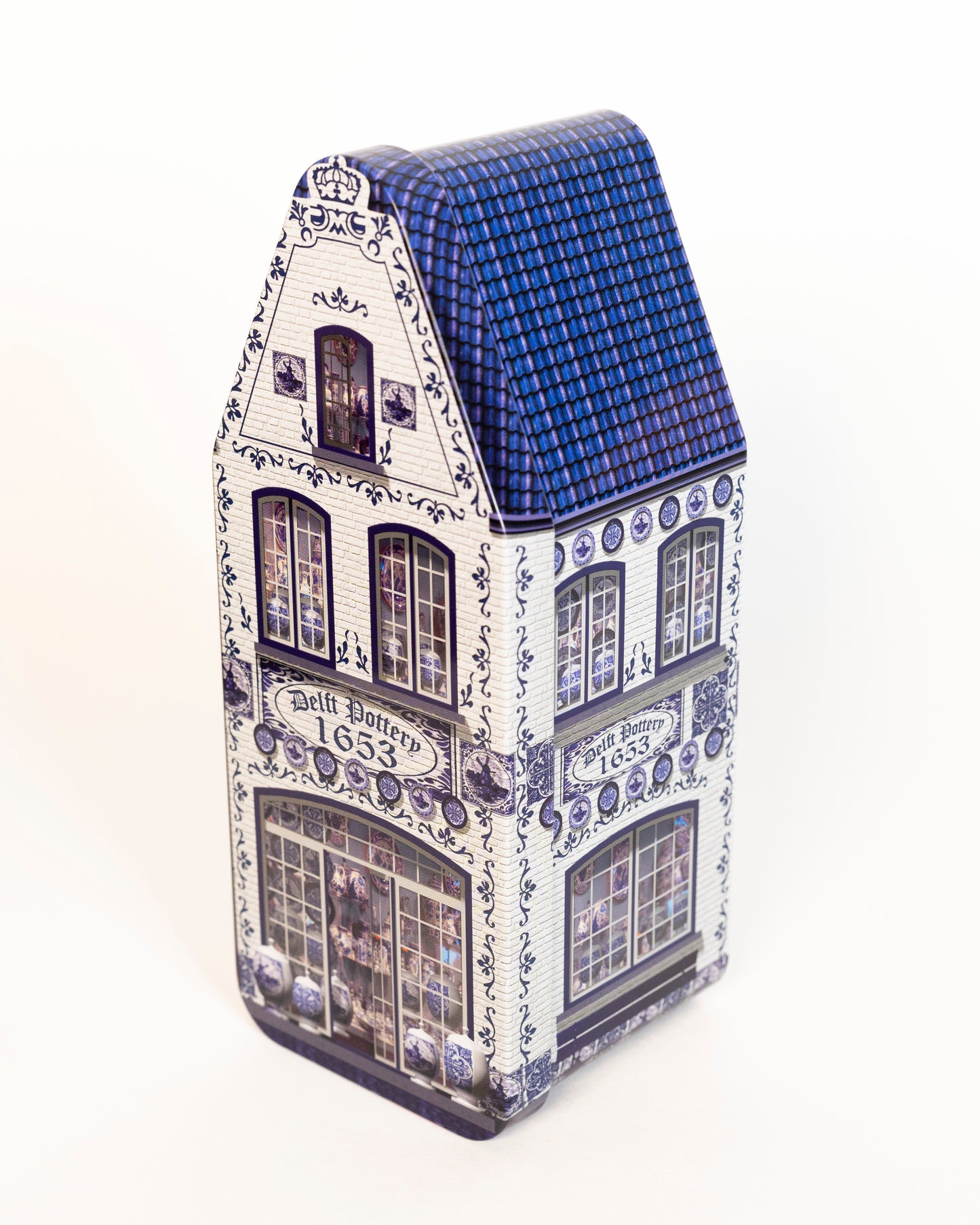 Small Stroopwafels Delfts Blue Tin