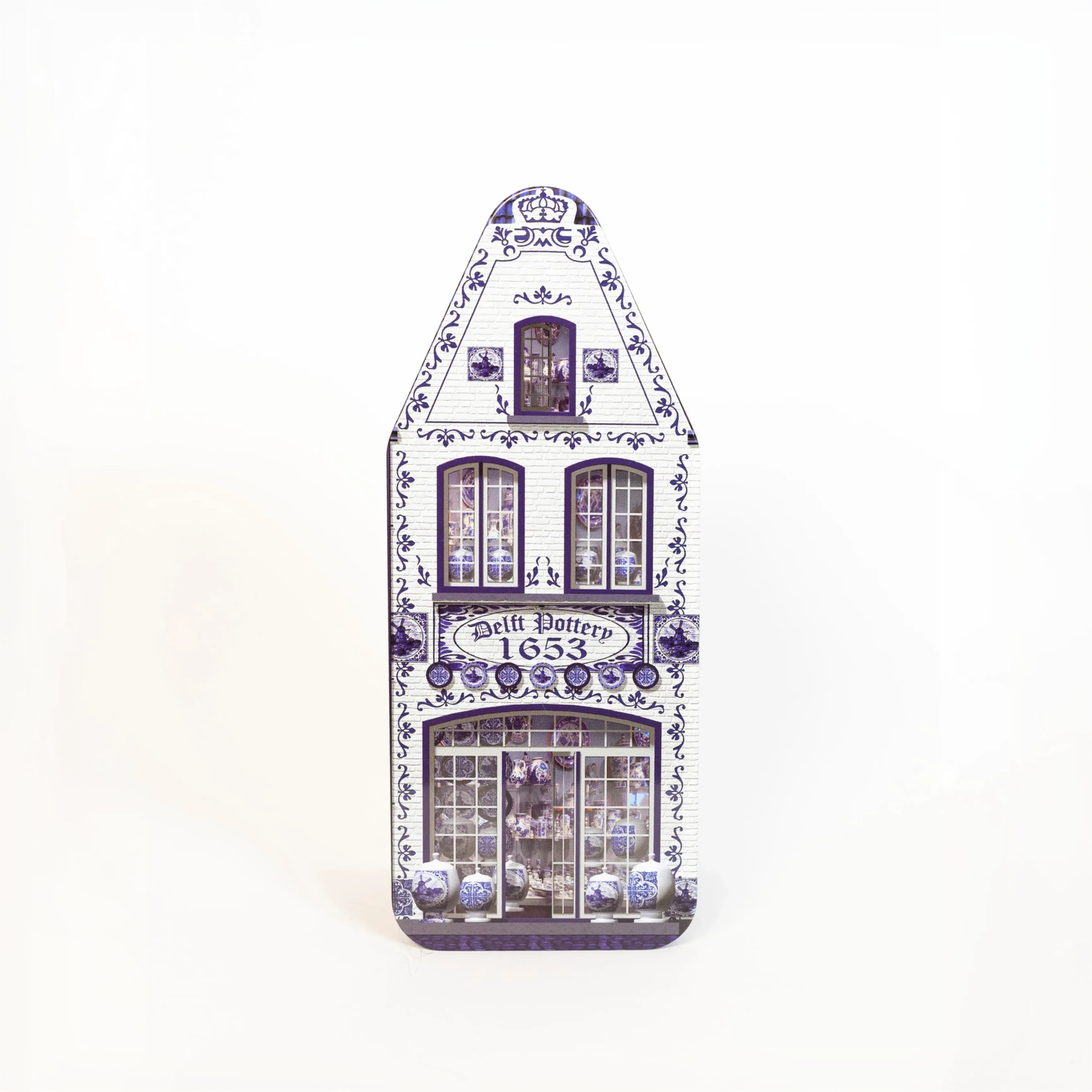 Small Stroopwafels Delfts Blue Tin