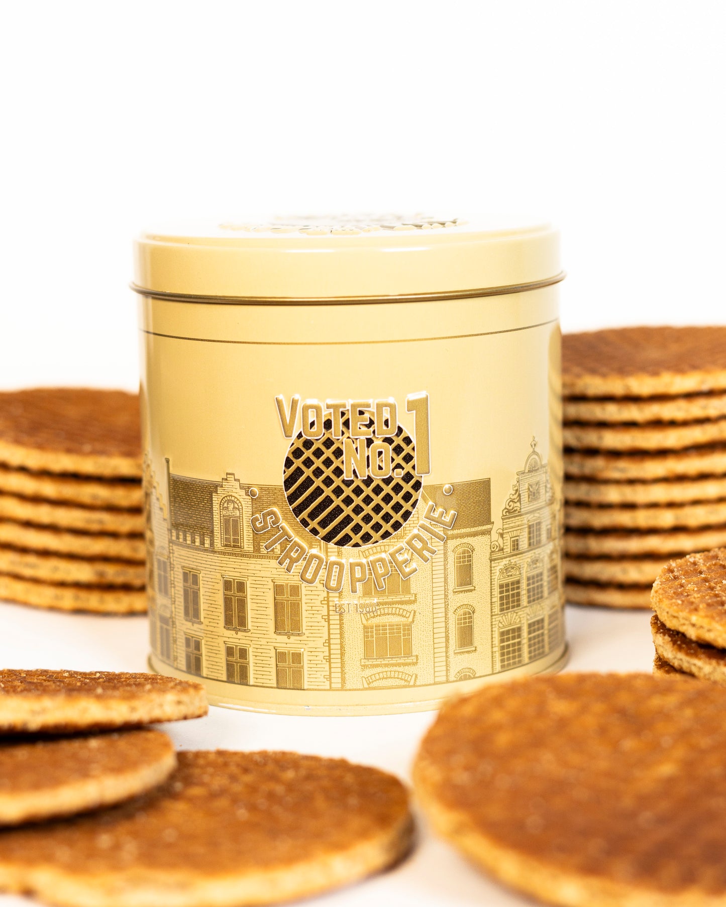 Stroopwafels Original Stroopperie Big Tin